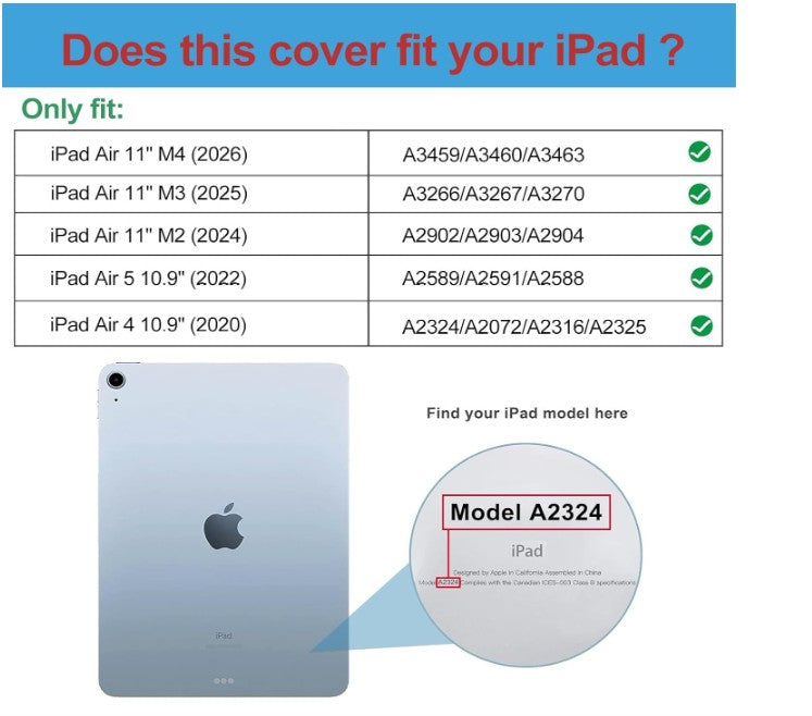 iPad Air 4/5th Gen Toby Series Case