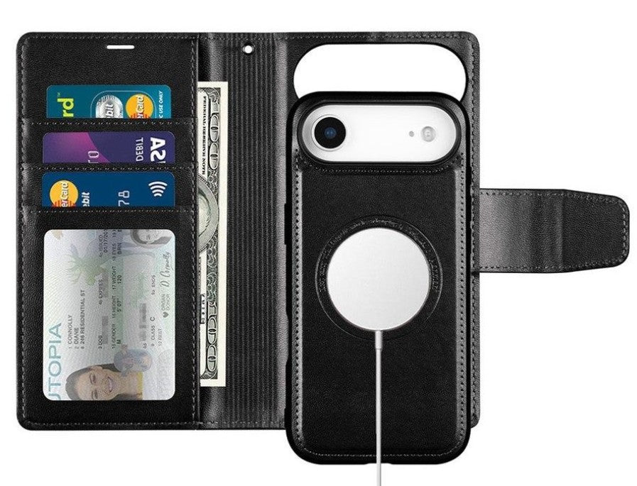 iPhone 17 Air Hanman 2 in 1 Detachable Magnetic Wallet Cases