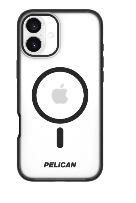 iPhone 16 Plus Pelican Ranger MagSafe Case - Clear/Black Frosted