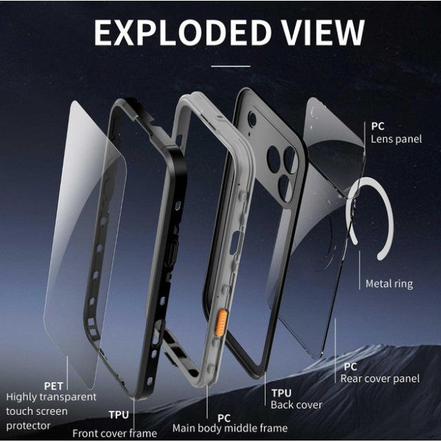 iPhone 17 Pro Redpepper Waterproof Case