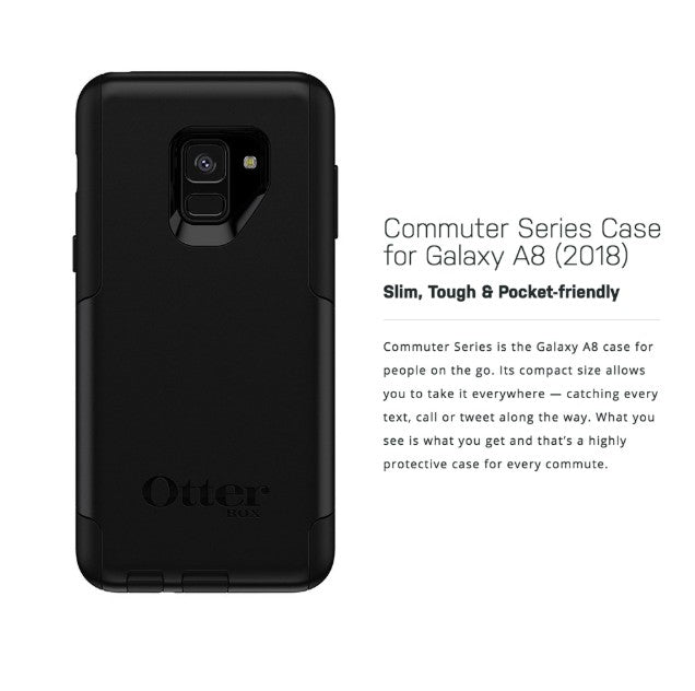 Samsung A8 (2018) Otterbox Commuter (Black)