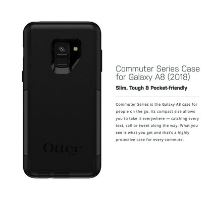 Samsung A8 (2018) Otterbox Commuter (Black)