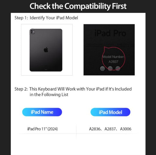 iPad Pro 11 (2025/2024) DK Series Keyboard