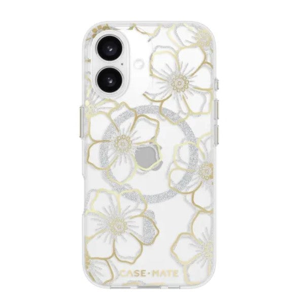 iPhone 16 Case-Mate Floral Gems MagSafe Case