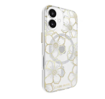 iPhone 16 Case-Mate Floral Gems MagSafe Case