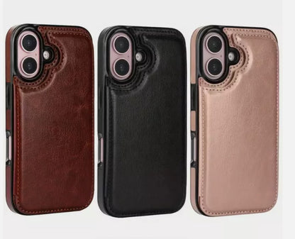 iPhone 16 Hanman Stand Card Cases