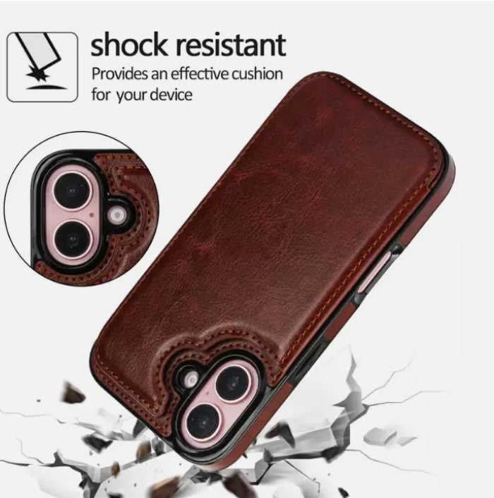 iPhone 16 Hanman Stand Card Cases