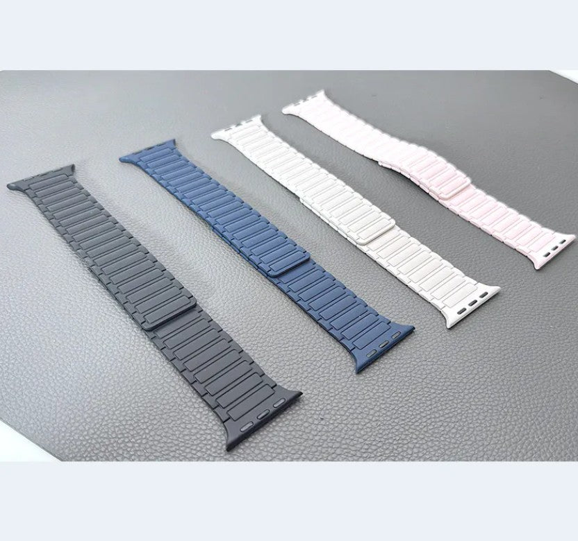 Apple Watch 42/44/45/49/S10 46MM Maxguard Ocean Silicone Band