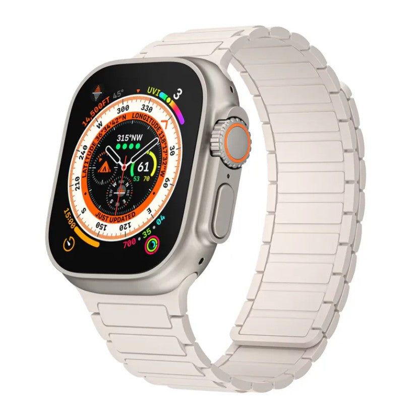 Apple Watch 42/44/45/49/S10 46MM Maxguard Ocean Silicone Band