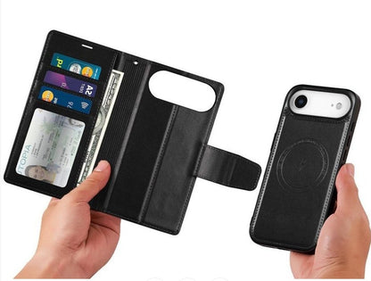 iPhone 17 Air Hanman 2 in 1 Detachable Magnetic Wallet Cases