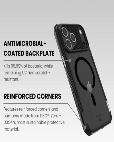 iPhone 17 Pro EFM Cayman Case with D3O Zero