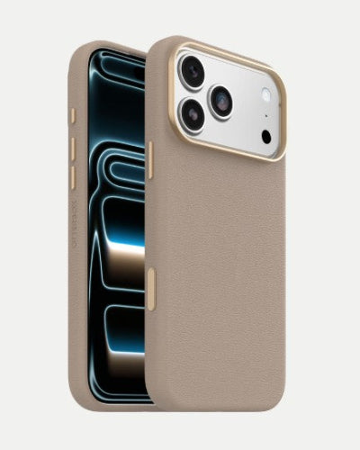 iPhone 17 Pro Max OtterBox Symmetry MagSafe Cactus Leather Case
