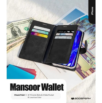 iPhone 17 Goospery Mansoor Wallet Cases