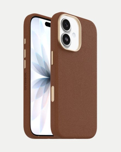 iPhone 17 OtterBox Symmetry MagSafe Cactus Leather Case