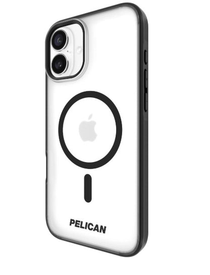 iPhone 16 Plus Pelican Ranger MagSafe Case - Clear/Black Frosted