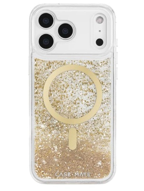 iPhone 17 Pro Case-Mate Waterfall MagSafe Case - Gold