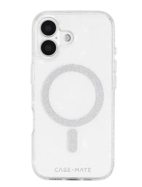 iPhone 17 Case-Mate Twinkle MagSafe Case - Silver
