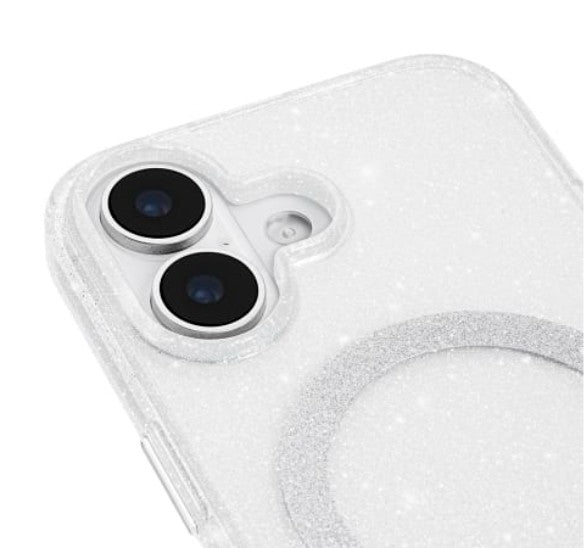 iPhone 17 Case-Mate Twinkle MagSafe Case - Silver