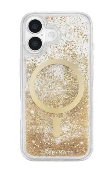 iPhone 17 Case-Mate Waterfall MagSafe Case - Gold