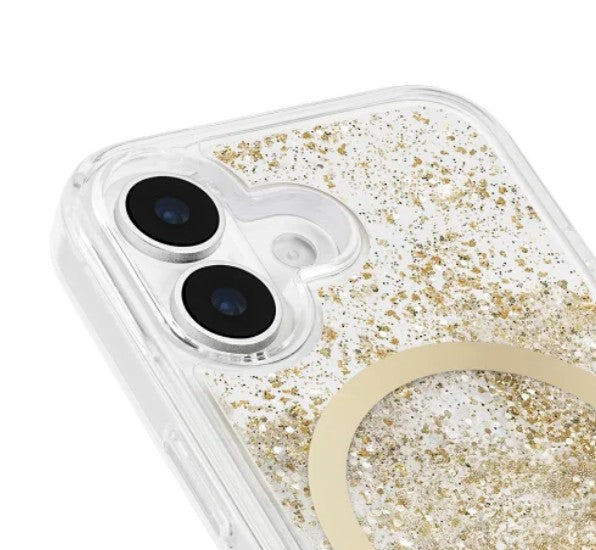 iPhone 17 Case-Mate Waterfall MagSafe Case - Gold