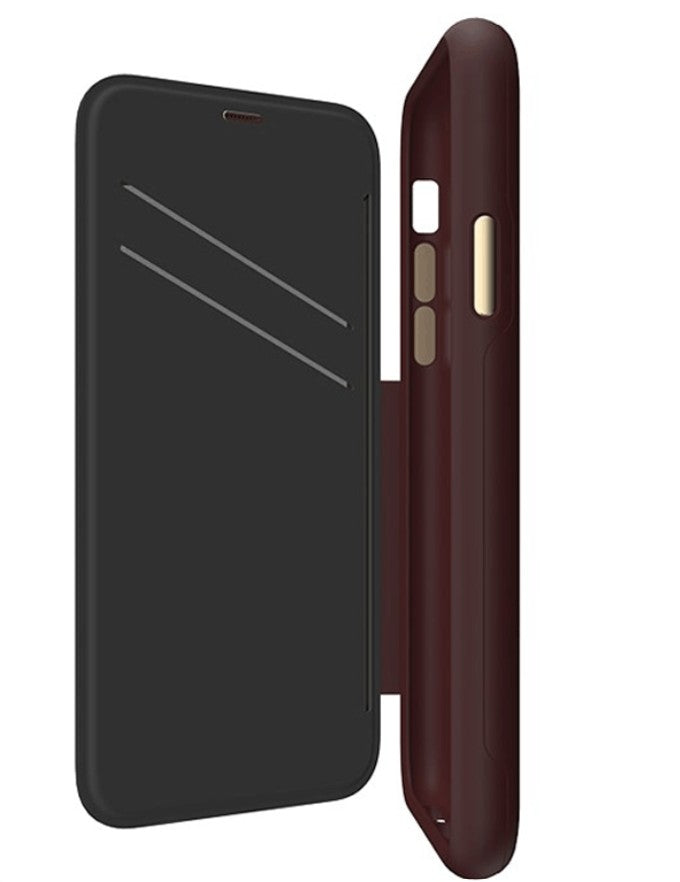 iPhone XS Max EFM Monaco Wallet Case