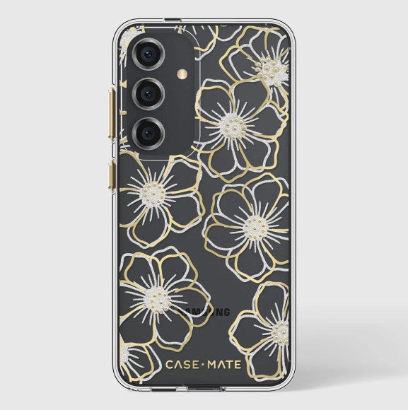 Samsung S24 Case-Mate Floral Gems Case