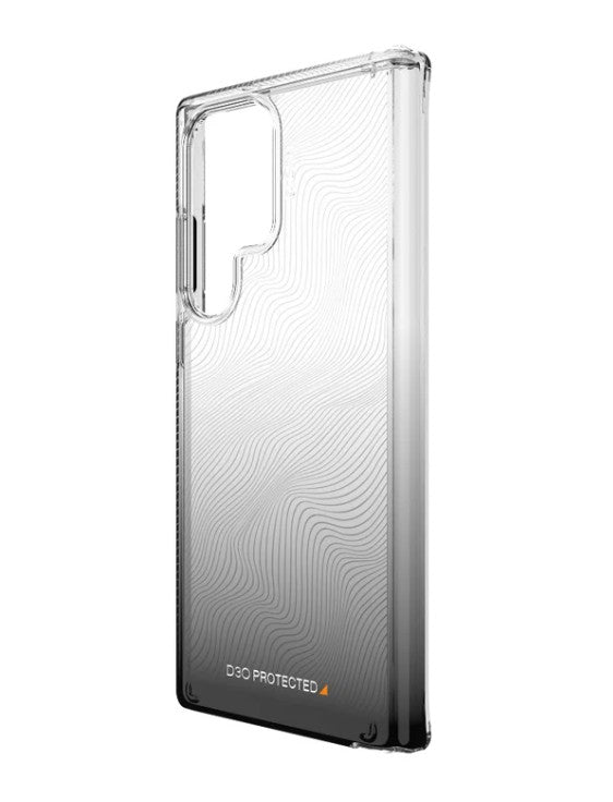 EFM Aspen Case Armour with D3O Crystalex For Samsung Galaxy S23 Ultra - Black Gradient