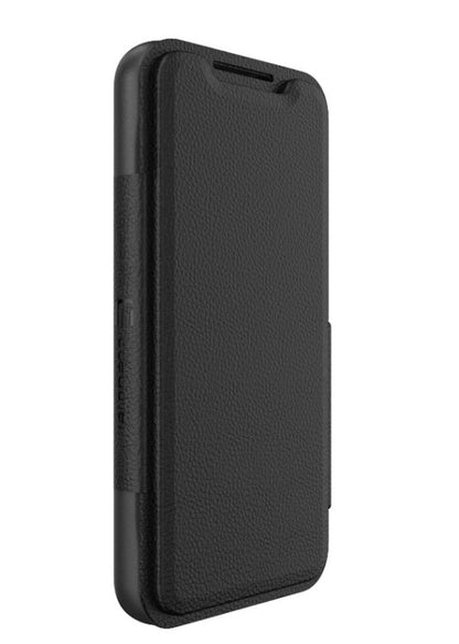 EFM Monaco Case Armour with ELeather and D3O 5G Signal Plus Technology For Samsung Galaxy S23 - Black/Space Grey
