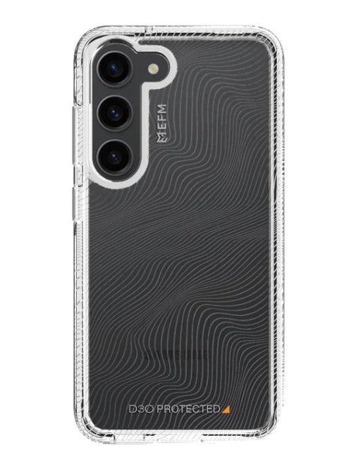 EFM Aspen Case Armour with D3O Crystalex For Samsung Galaxy S23 Plus - Crystal Clear