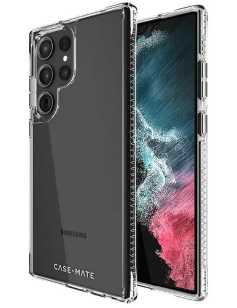 Samsung S23 Ultra Case-Mate Tough Clear Plus Antimicrobial Case