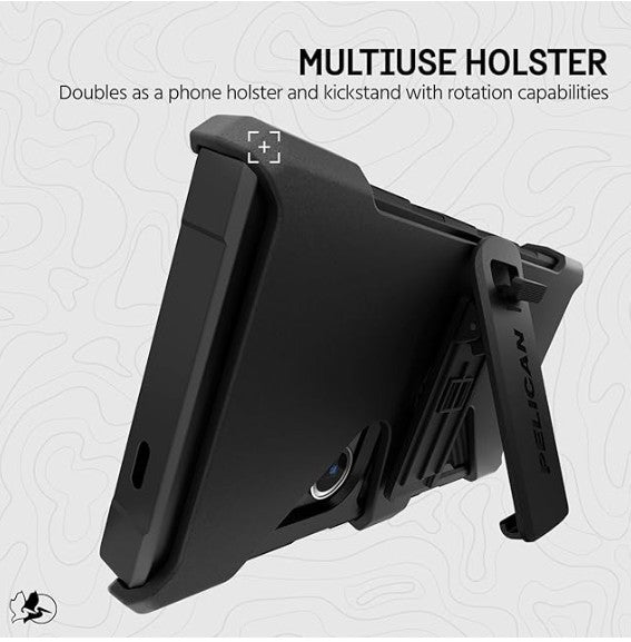 Samsung S24 Ultra Pelican Shield Case - Carbon