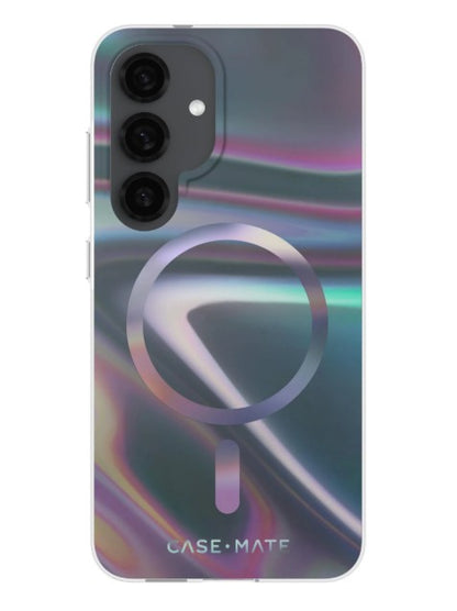 Samsung Galaxy S25 Case-Mate Soap Bubble Case (Iridescent w/ Magnet)
