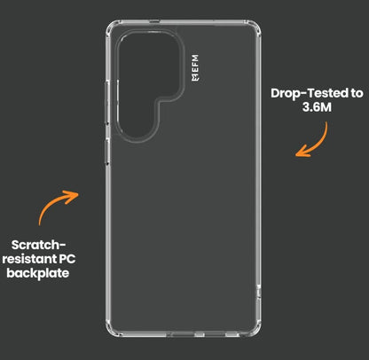 Samsung Galaxy S25 Ultra EFM Zurich Case Armour (Clear)