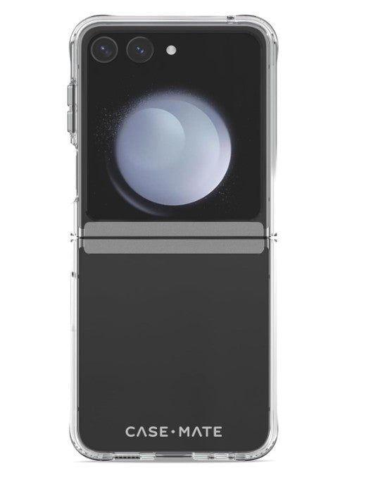 Samsung Z Flip 5 Case-Mate Tough Clear Plus Antimicrobial Case