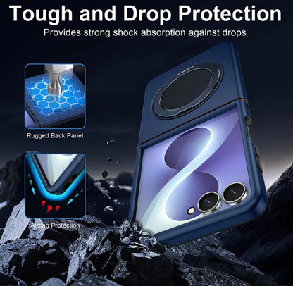 Samsung Z Flip8 Spin Grip Magfit case (Flip7/Flip8 fit)