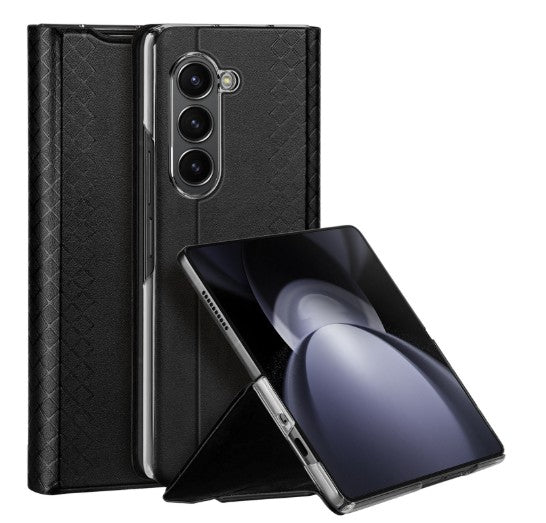 Samsung Z Fold 5 Bril Series PU Leather Case