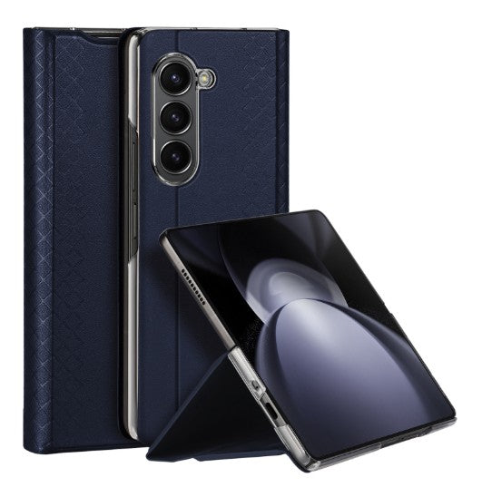 Samsung Z Fold 5 Bril Series PU Leather Case