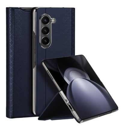 Samsung Z Fold 5 Bril Series PU Leather Case