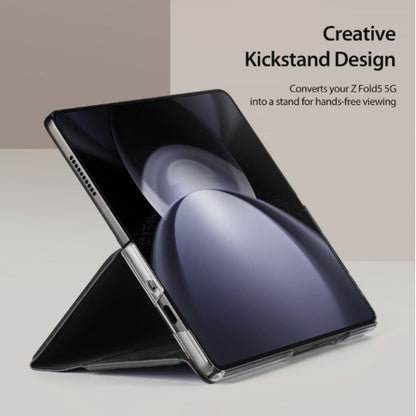 Samsung Z Fold 5 Bril Series PU Leather Case