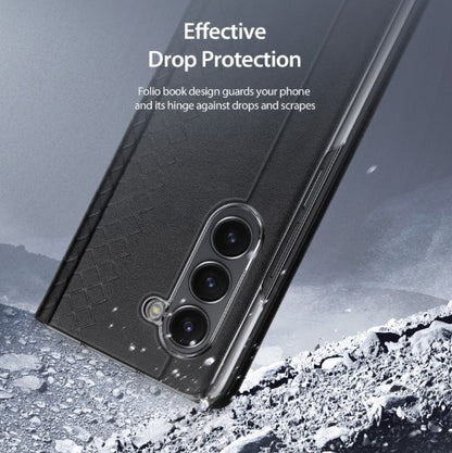 Samsung Z Fold 5 Bril Series PU Leather Case