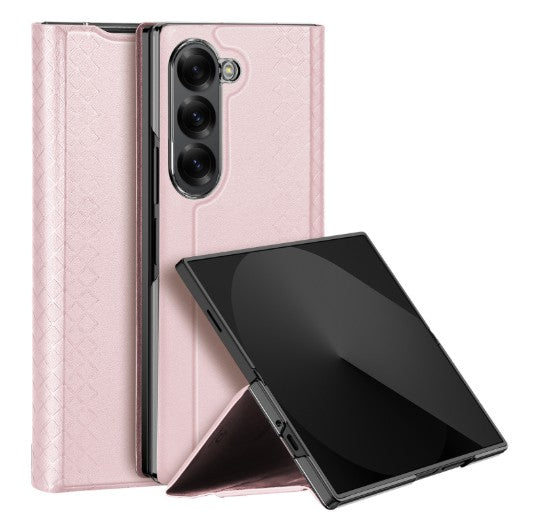 Samsung Z Fold 6 Bril Series PU Leather Case