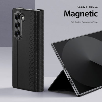 Samsung Z Fold 6 Bril Series PU Leather Case