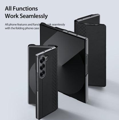 Samsung Z Fold 6 Bril Series PU Leather Case